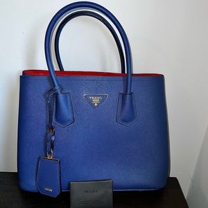 Prada Blue Purse